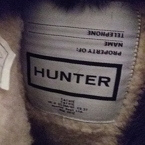 Hunter super cute boots with nice fur!!!1 hour!!! - Picture 4 of 8